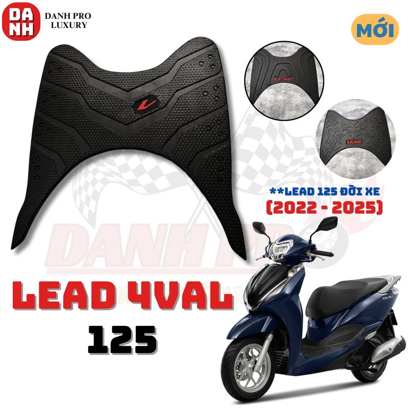 Thảm Lót Chân Cao Su Xe Lead 125 2022-2023-2024-2025 Đời Mới
