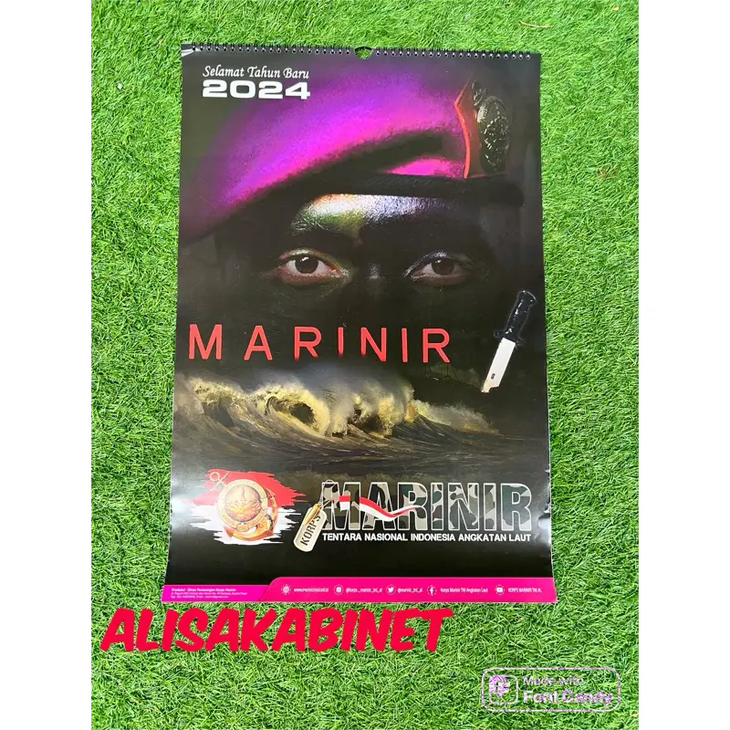 Kalender Dinding Marinir TNI AL 0