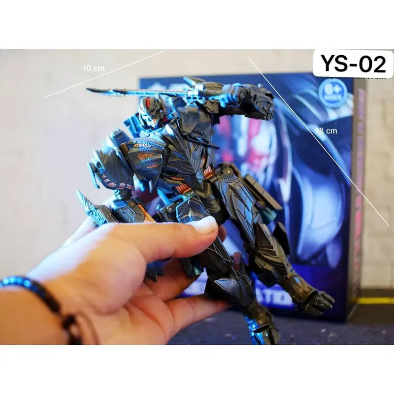 NEW TRANSFORMER BMB DEFORMATION MEGATRON AIRCRAFT ORIGINAL - YS 02 Mainan Transformers 2