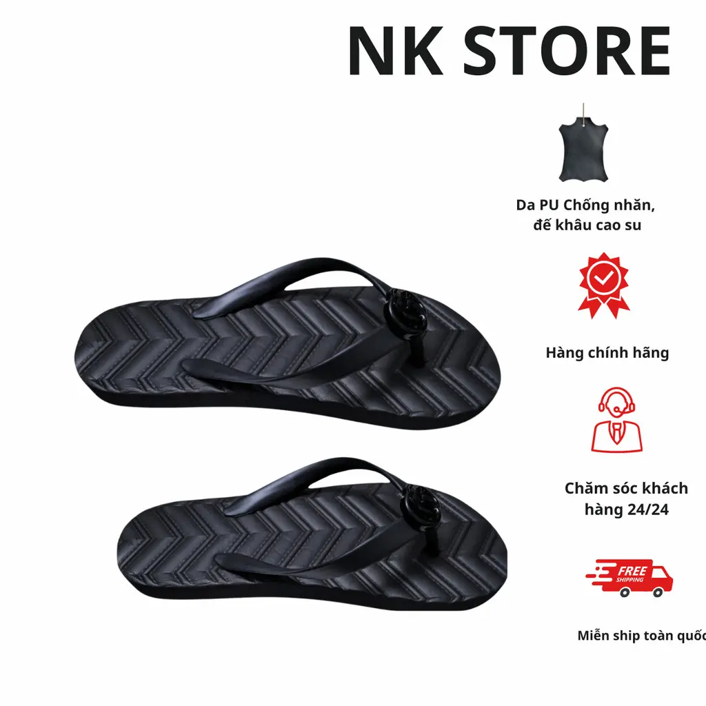 DÉP nam tông lànam,thời trang-NK STORE   DéP Sandal Đế Bằng Shoes GiàY