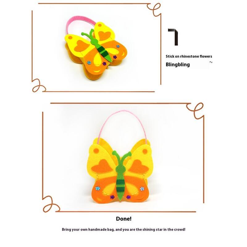Product Introduction of Túi Thủ Công Cho Trẻ Em, Có Nhạc May Vá, Chất Liệu Vải Không Dệt, Tự Làm, Thiết Kế Hoạt Hình, Dán Ba Chiều, Làm Đồ Chơi Bộ Ghép Hình, Thân Thiện Với Môi Trường, Được Làm Bằng Vật Liệu Túi Toy 10