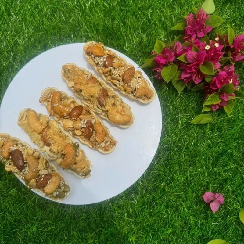 Com Bo 6vij bánh 500gr (ăn thử trải nghiệm ) Ăn Vặt Snack Thức Ăn Food kiêng  ) banh keotet 2