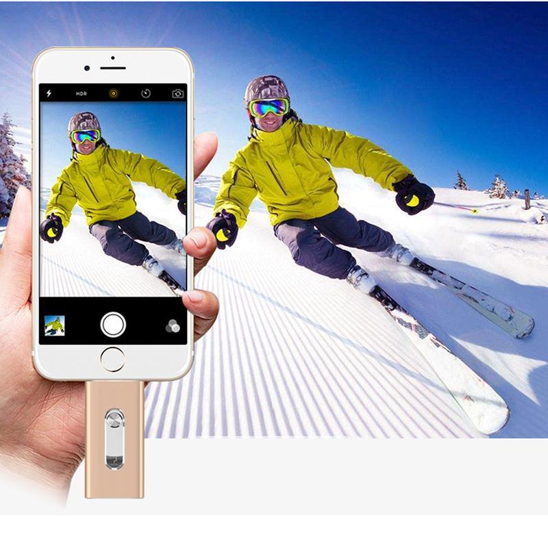 3 in 1 Flash Pen Drive, Memory Stick Encrypted Thumb Drive, Photo Stick with Micro USB for Android Phones/PC