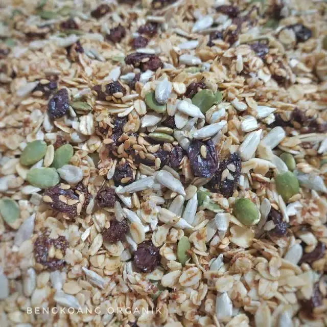Muesli Choco Coconut Superfood Neo 500gram (1/2kg) - Sereal, Sarapan Praktis dan Lengkap Almond Granola 2