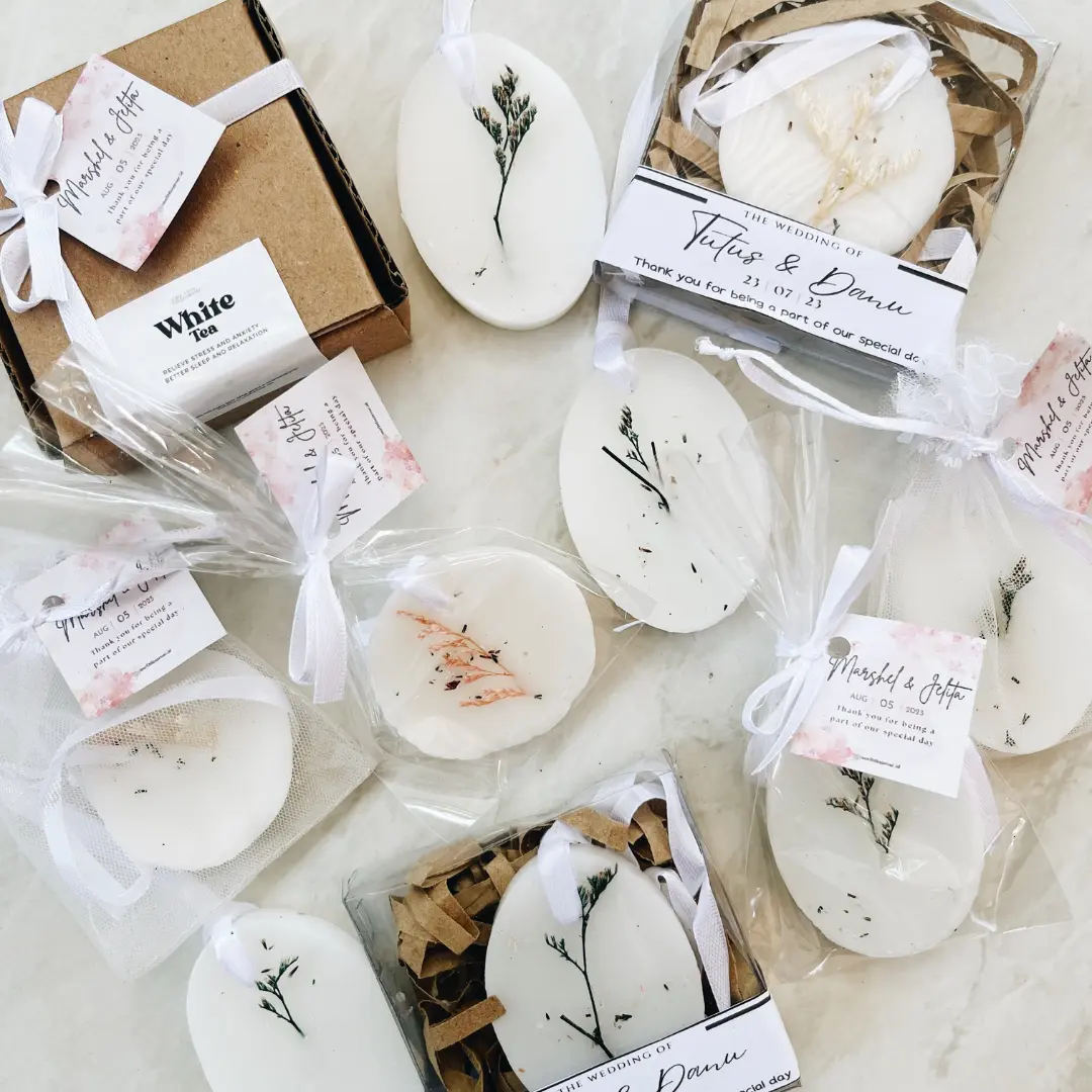 Scented Wax Sachet Souvenir Pengharum Ruangan