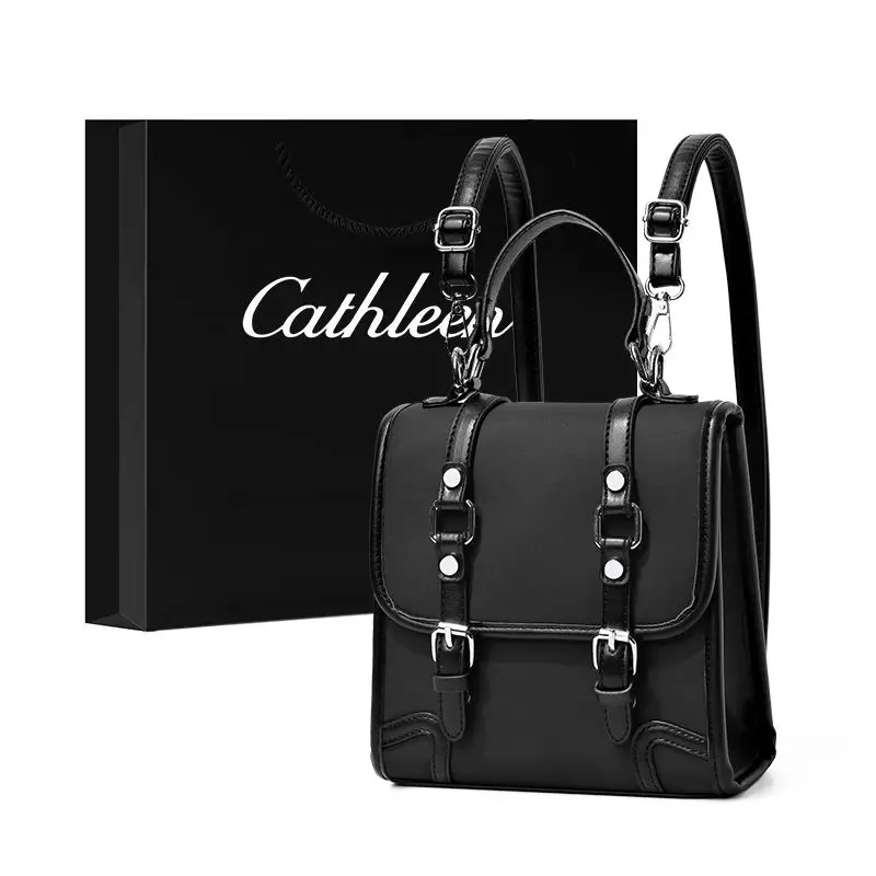 Kaislin College Popular Backpack Bags Women's All-Match New Mori Style Retro Fashion Backpack Portable Outing Schoolbag