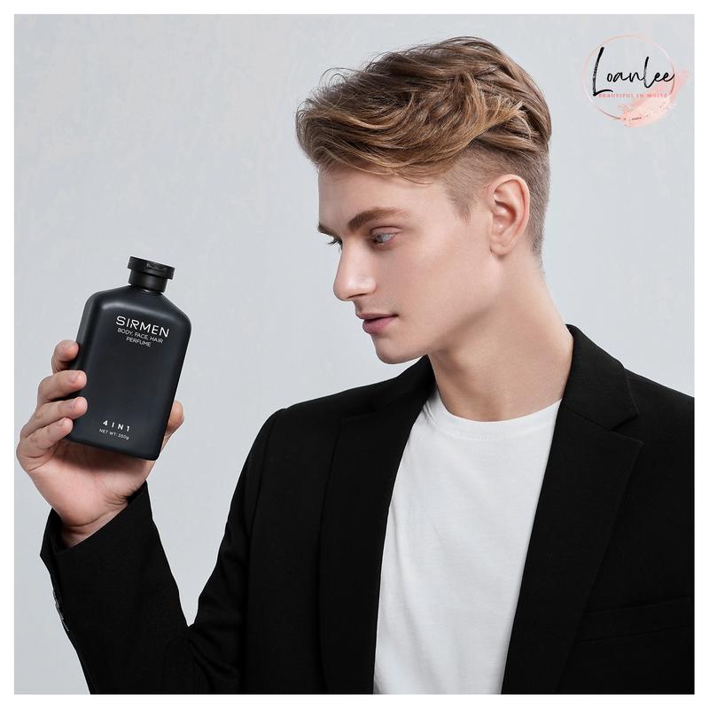 Product Introduction of [ CHÍNH HÃNG] Sữa tắm gội nam 4 in 1 hương nước hoa châu Âu SIRMEN Europe Gentlemen cao cấp 350g 3