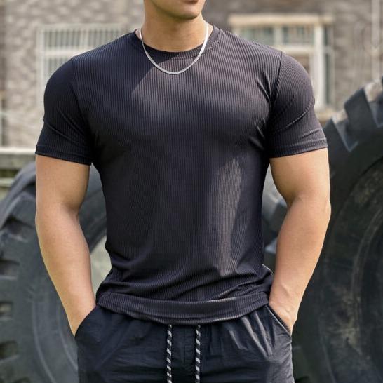 M.063 Áo Body thun gân ZenKaFS MENSWEAR áo sọc gân chất thun lạnh form tôn dáng