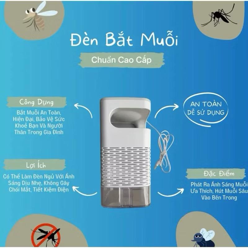 Product Introduction of [Giao hàng miễn phí] Đèn Diệt Muỗi Đèn Bắt Muỗi Công Nghệ Cao Diệt Muỗi Thông Minh Có Cổng Sạc USB Đèn Ngủ BNT 8