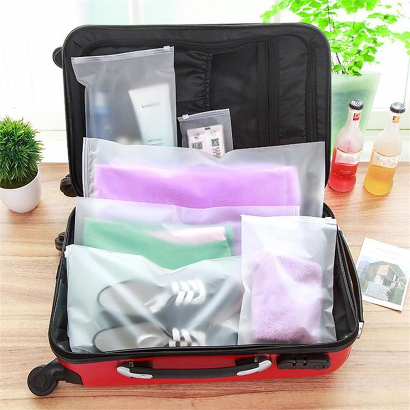 haoinon 5PCS Suitcase Waterproof Travel Storage Pouch Translucent ...