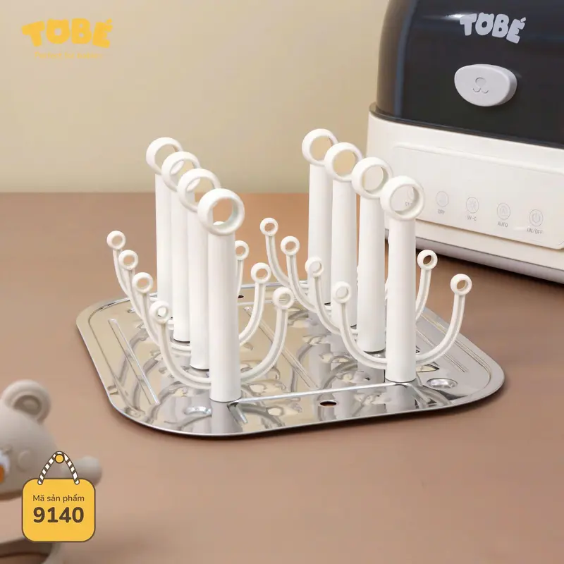 [TOBÉ x TRƯỜNG THỊNH] MÁY ÚP BÌNH SẤY KHÔ VÀ TIỆT TRÙNG UVC 2IN1 FINO MS 9140 6