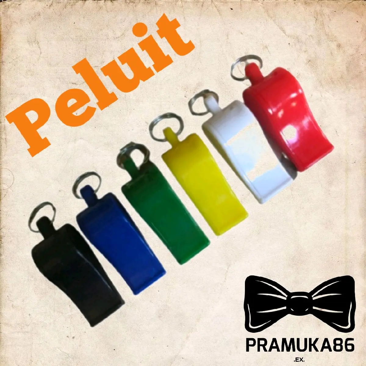 (5pcs) Pluit Acme - Peluit Pramuka - Pluit Wasit - Peluit Parkir
