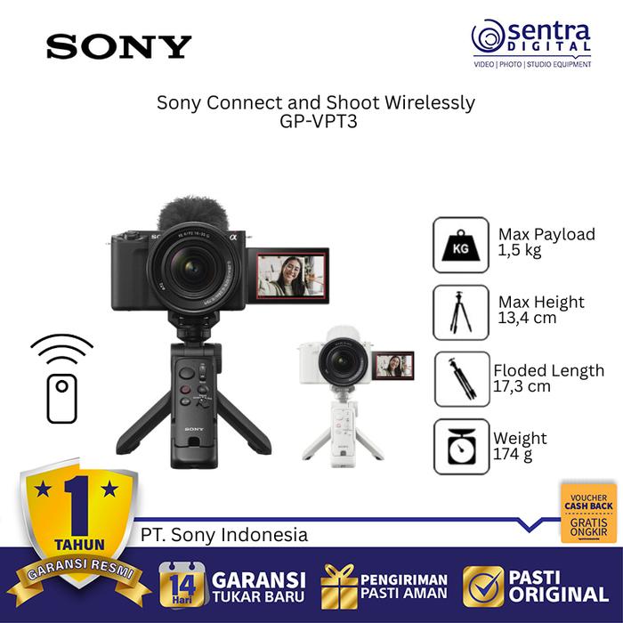 Gambar Sony GP-VPT3 Connect and Shoot Wirelessly Black/White dari Sentra Digital Kota Surabaya Tokopedia