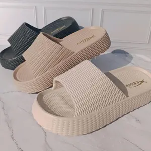 Sandal CEQIU EH2014B#Sandal selop wanita terbaru#Sandal selop wanita terlaris#Sandal selop karet wanita/Sendal