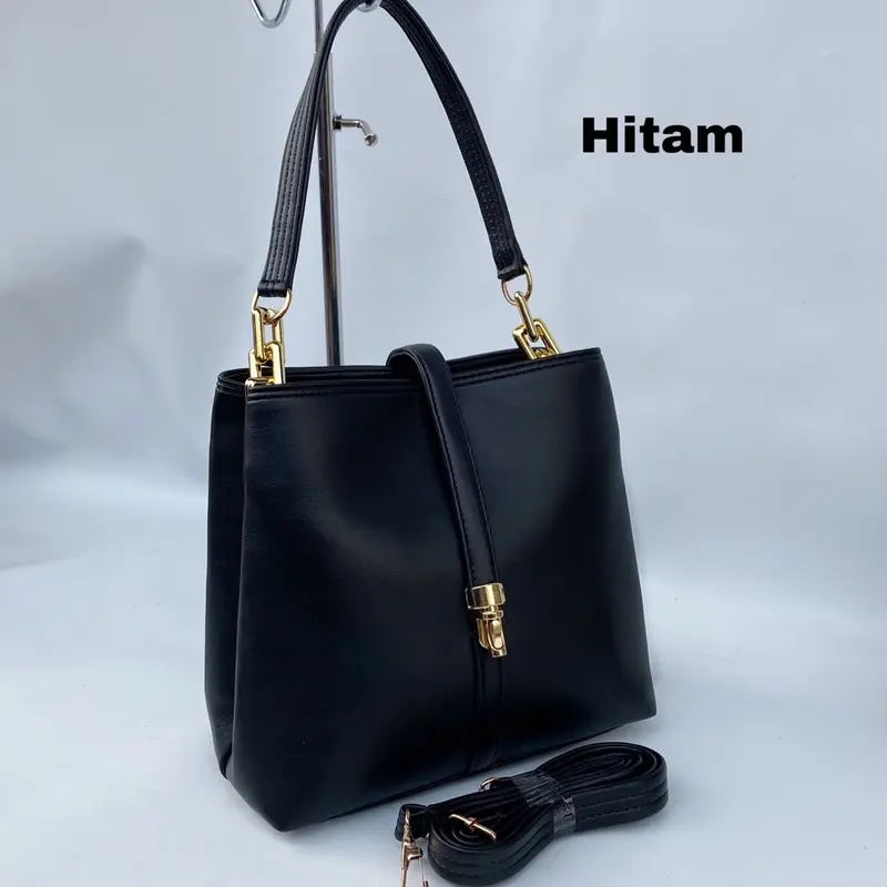 [Beli Lokal] Wildanstore - Tas Bahu Wanita Delia Bag 2 Tali Tote 2