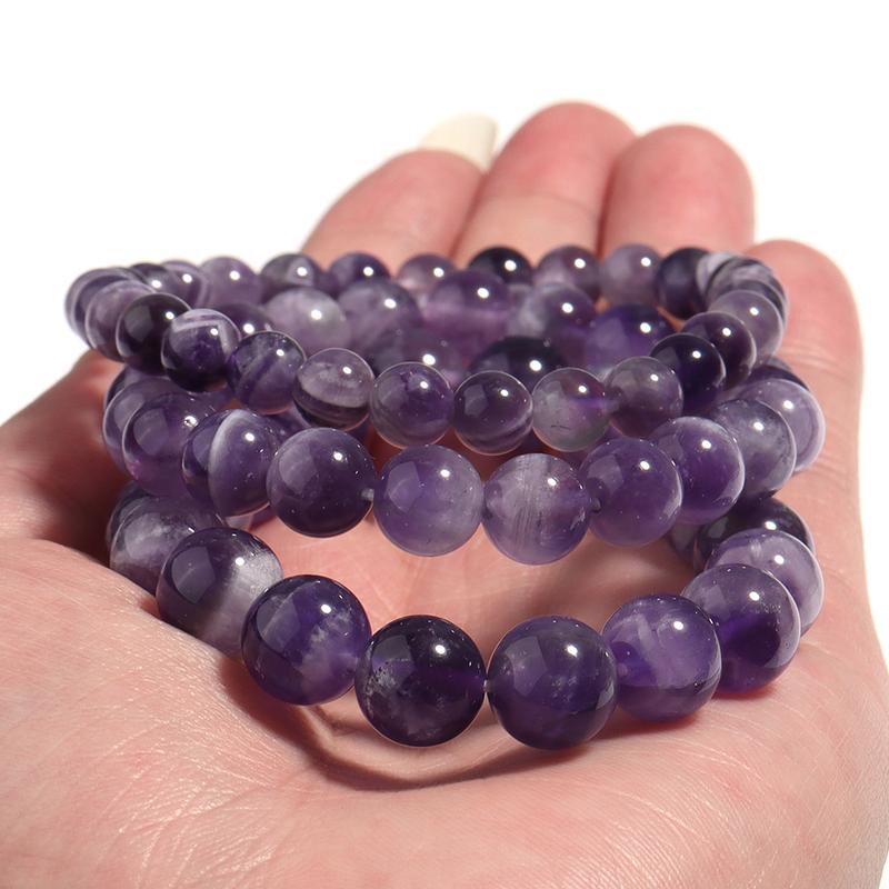 Product Introduction of Hot Natural Crystal Bracelet Dream Amethyst Bracelet Summer Little Fresh Girls Wild Jewelry Gift 0