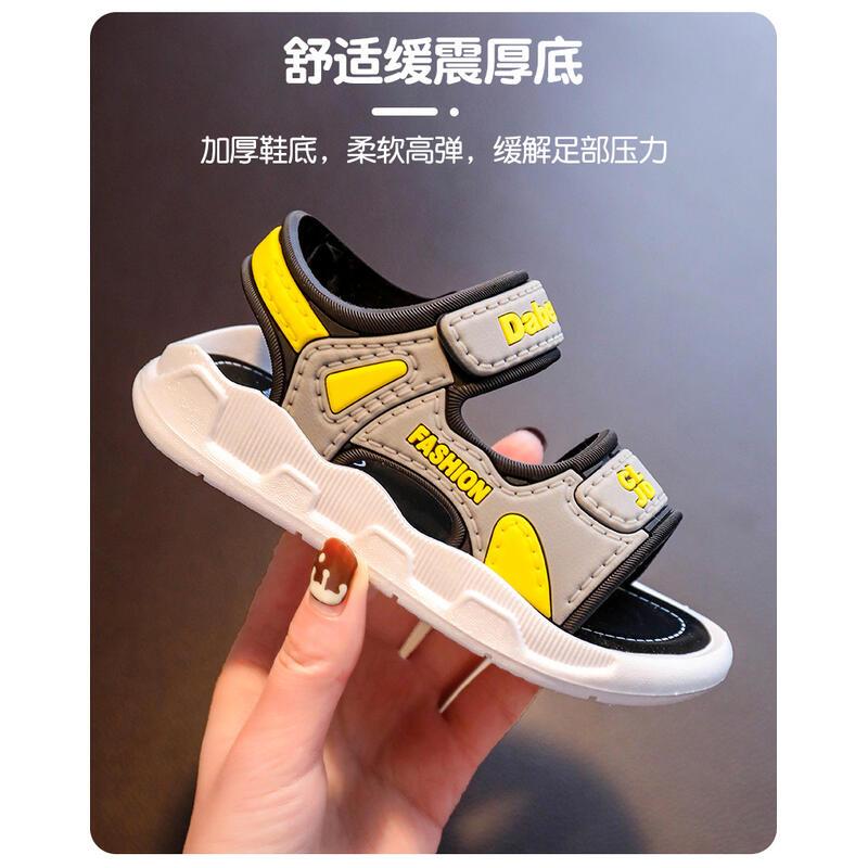 Product Introduction of รองเท้าแตะ ฤดูร้อน 2023 ใหม่ พื้นนุ่ม กันลื่น ทันสมัย เหมาะสำหรับเด็กวัยกลางคน สไตล์เจ้าหญิง สำหรับสาวๆ ชายหาด รองเท้าเด็ก 8