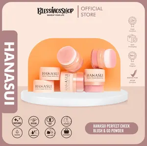 Hanasui Perfect Cheek Blush & Go Powder