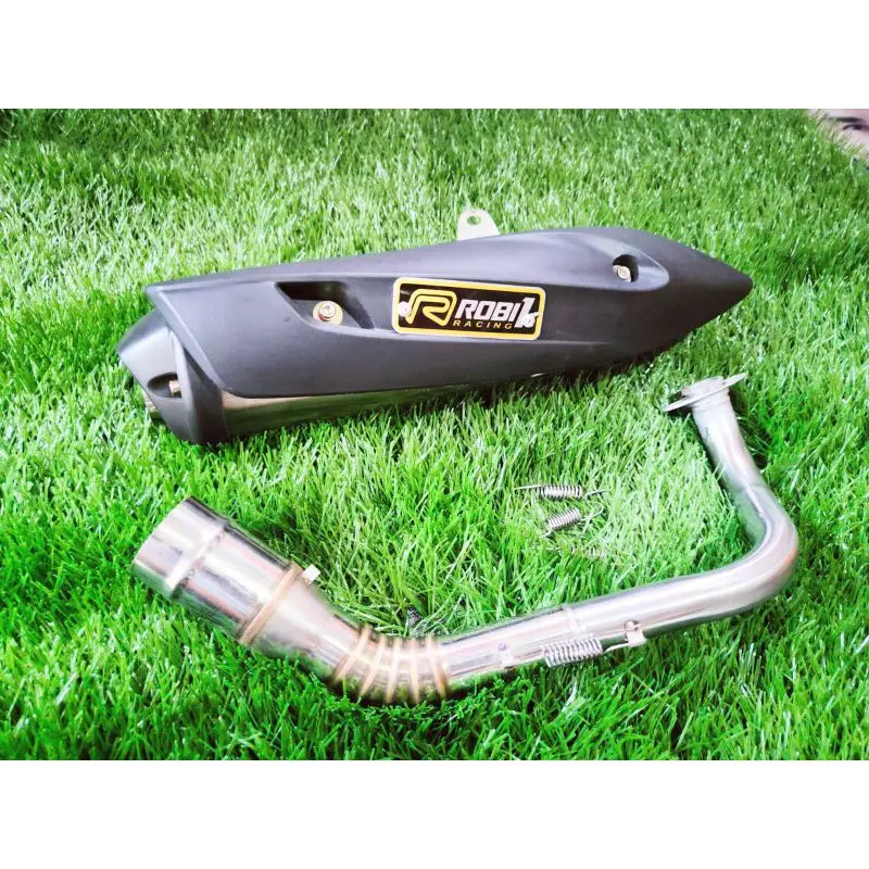 KNALPOT STANDAR RACING  ROB1 NMAX PCX AEROX VARIO BEAT SCOOPY SEMUA MATIC 2