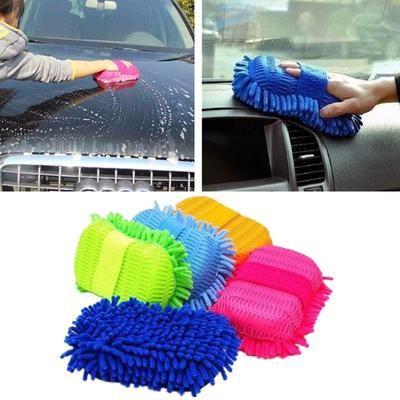 LAP CENDOL BUSA SPONS KAIN TANGAN SERBAGUNA MIKROFIBER CUCI MOBIL MOTOR WASH WAX CENDOL BUSA CENDOL SPONS Aksesoris Car 3