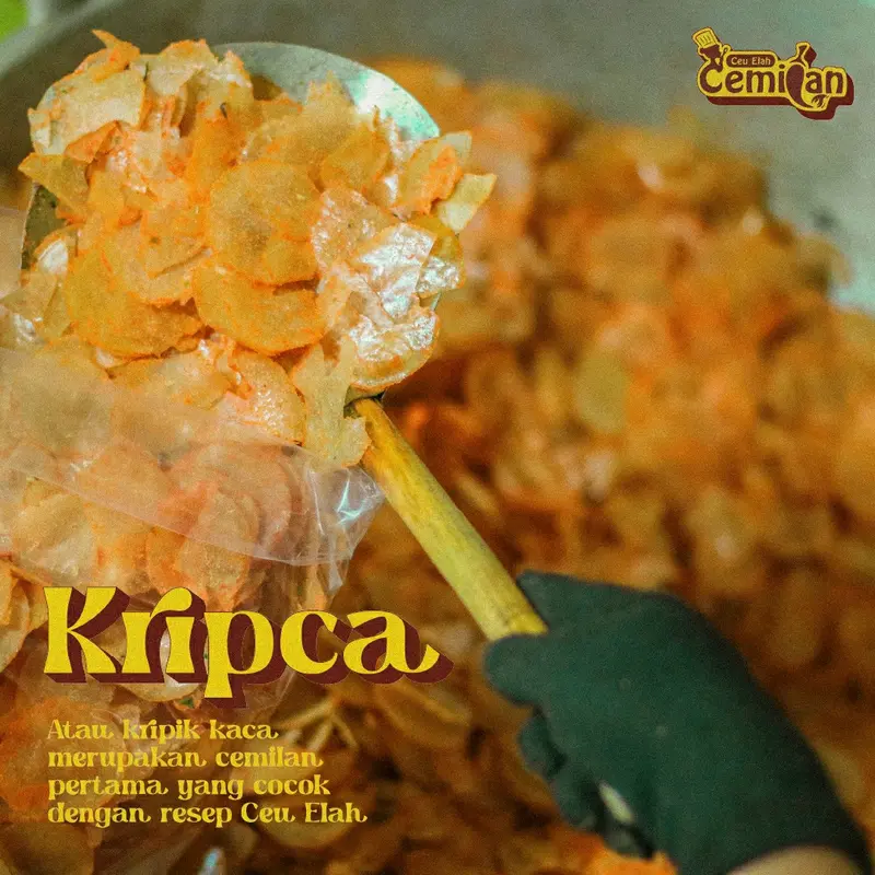 Keripik Kaca Kiloan Termurah kemasan 1kg cemilan ceu elah 0