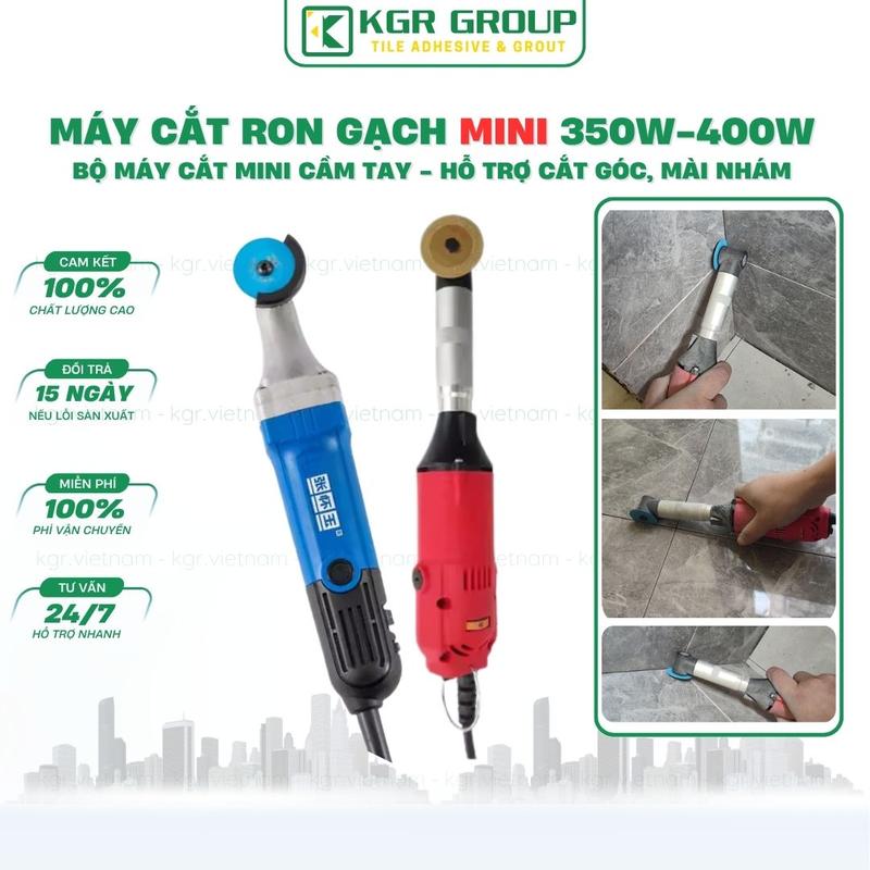 Máy Cắt Ron Gạch Mini 350-400W - Máy Mài Mini Cầm Tay Hỗ Trợ Cắt Góc Mài Nhám Tiện Lợi - KGR Vietnam