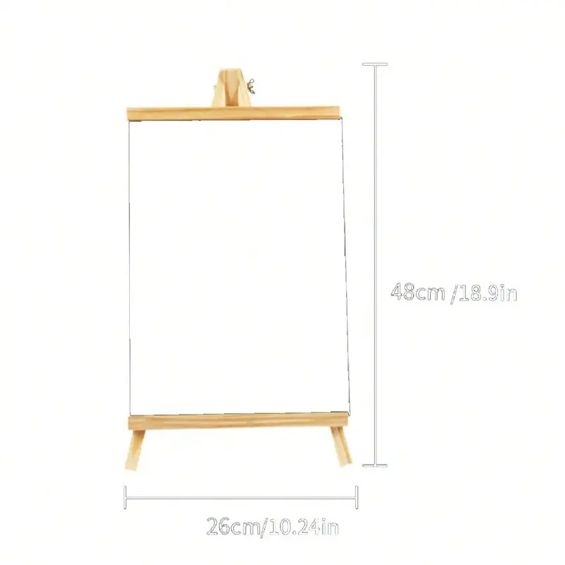 Erasable Whiteboard, 1 Count Whiteboard with Random Color Eraser & Marker Pen, Erasable Whiteboard for Office, Classroom 1