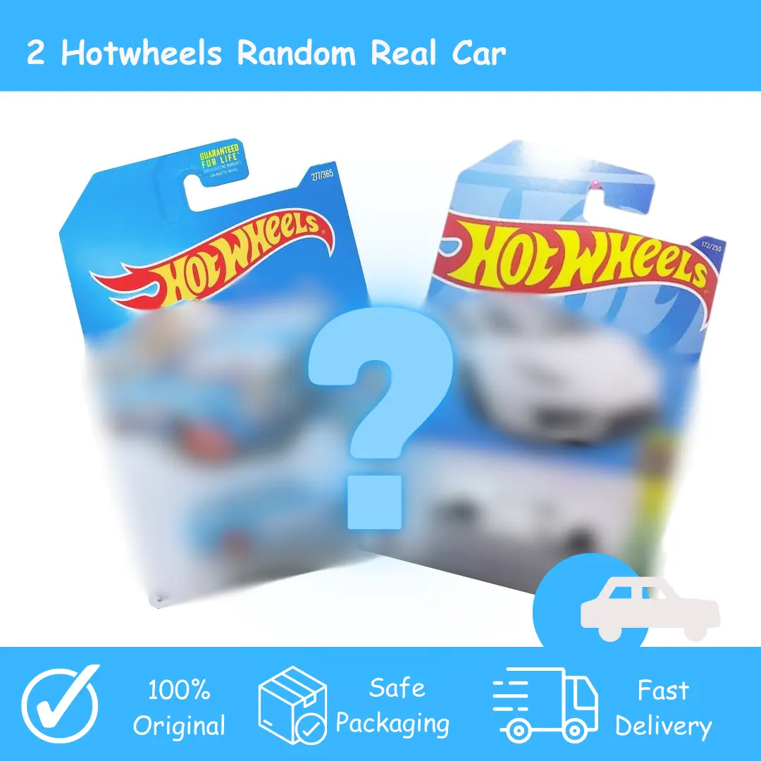 Hotwheels 3 Pieces Real Car Random  Original Mobil Mobilan