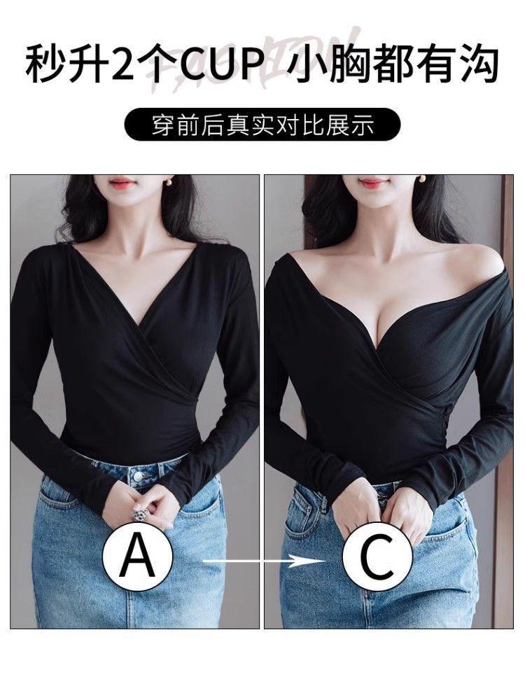 Product Introduction of Áo Ngực Không Dây Cho Nữ, Nâng Ngực, Chống Trượt, Cài Cửa Trước, Liền Mạch, Áo Ống, Chống Lộ, Lưng Đẹp, Thích Hợp Cho Ngực Nhỏ 7