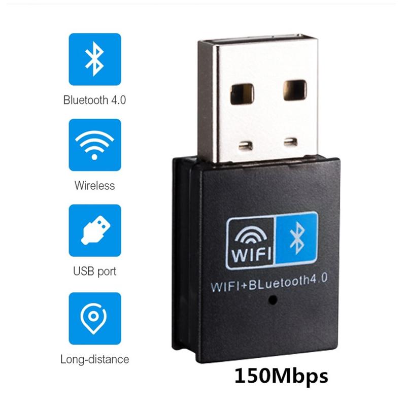 Product Introduction of Wireless WiFi Bluetooth Adapter 150Mbps USB 2.4G Bluetooth V4.0 Dongle wifi 32