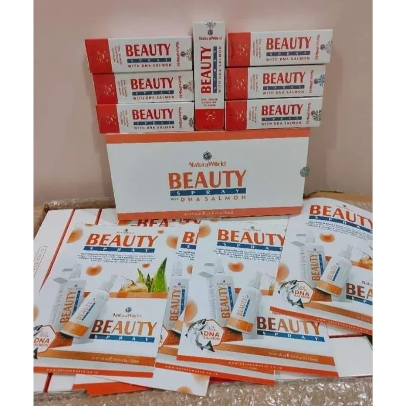 Natura Beauty Spray 1 Box - 7 pcs - Pembersih Jerawat