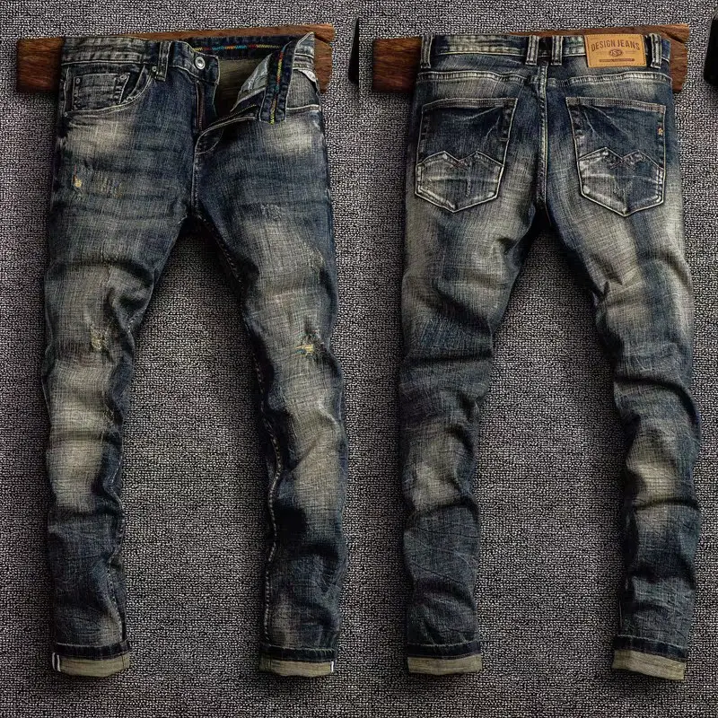QUẦN JANE NAM [ 986 - CAO CẤP] Menswear Kem Jean Pants Tim 0