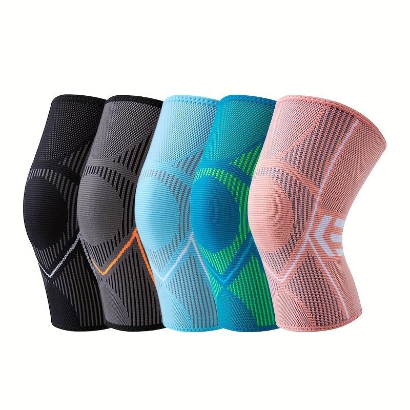 2-Pack Unisex Sports Knee Pads New Seasonal Breathable Fitness Basketball Running Cycling Hiking Training Non-Slip Air Conditioning Knee Sleeves 1