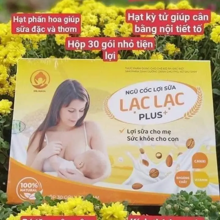 Ngũ Cốc Lợi Sữa Lạc Lạc Plus+ Cho Mẹ Sau Sinh #Lợi_Sữa Men Vi Sinh 5