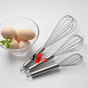 Kocokan Pengaduk Telur Adonan Kue Cream Spiral Kawat Stainless Murah