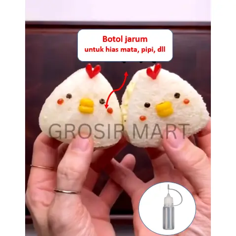 GM Botol Jarum Tetes 10 ml 30 ml 50 ml Tempat Saos Bento Tools Glue Applicator 1