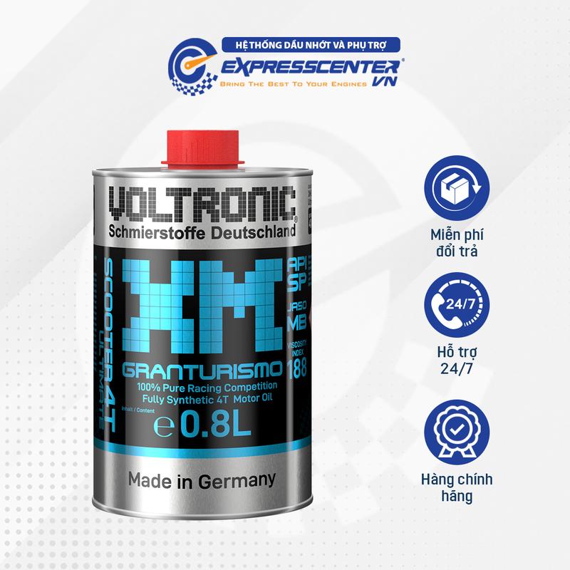 Dầu Nhớt Xe Ga Voltronic XM Scooter 800ml nhớt biến thiên