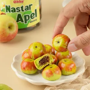 Rumah Kue OBBY Nastar Apel Camilan Homemade Premium Quality Fresh & Homemade Dari Buah Apel Asli Malang - Nastar Apel 450gr/Netto:390gr terbatas