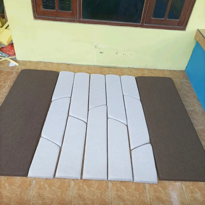 Headboard kmar tempat tidur hotel - headboard custom premium - headboard kepala kasur - hiasan estetik dinding kamar Furniture 4