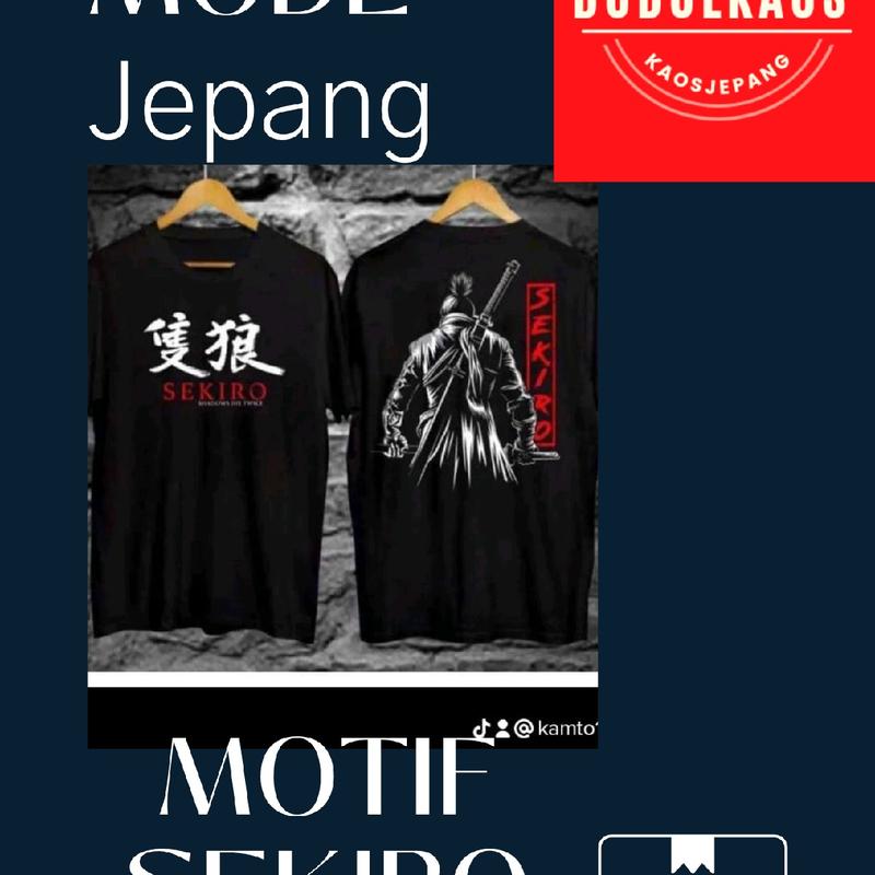 kaos Jepang viral Santai Santai Crew Neck Lembut 3