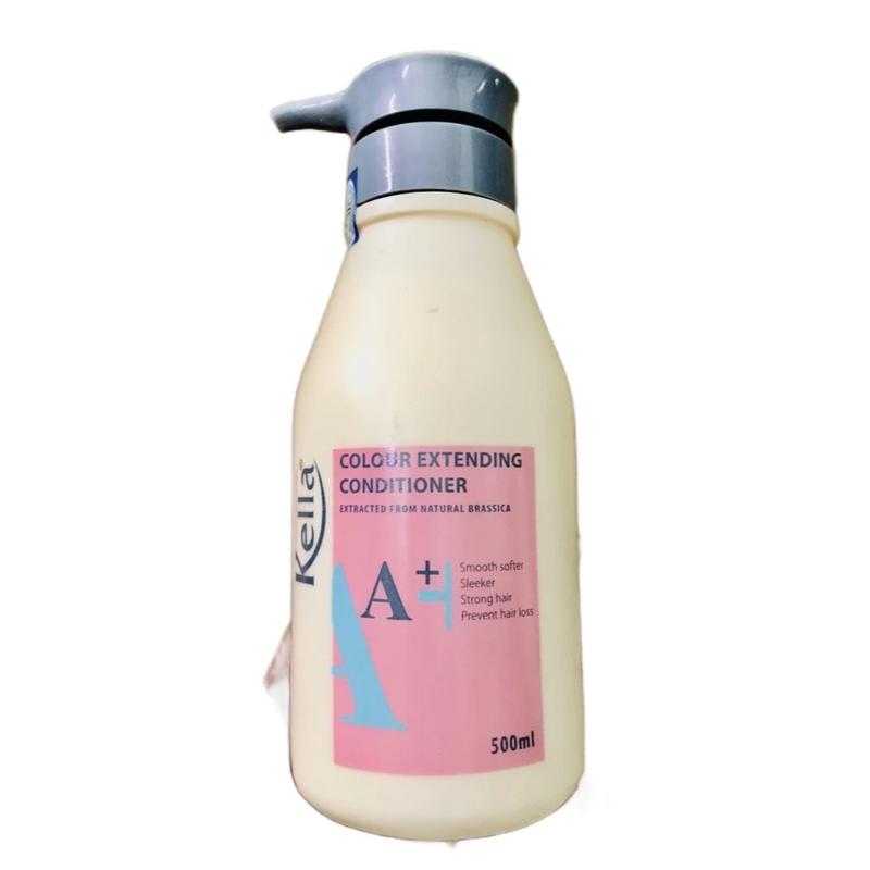  Đâu gội  dầu xả giữ màu Kella A+ chai 500ml,MÀU HỒNG giúp giữ màu tóc nhuộm lâu phai 