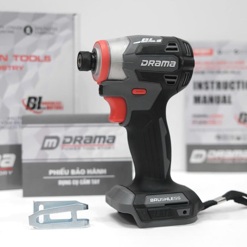 Máy Chuyên Vít DRAMA 5656 Màu Xám - Nhỏ Gọn Tốc Nhanh  - Động Cơ Không Chổi Than - Chuyên Vít Công trình