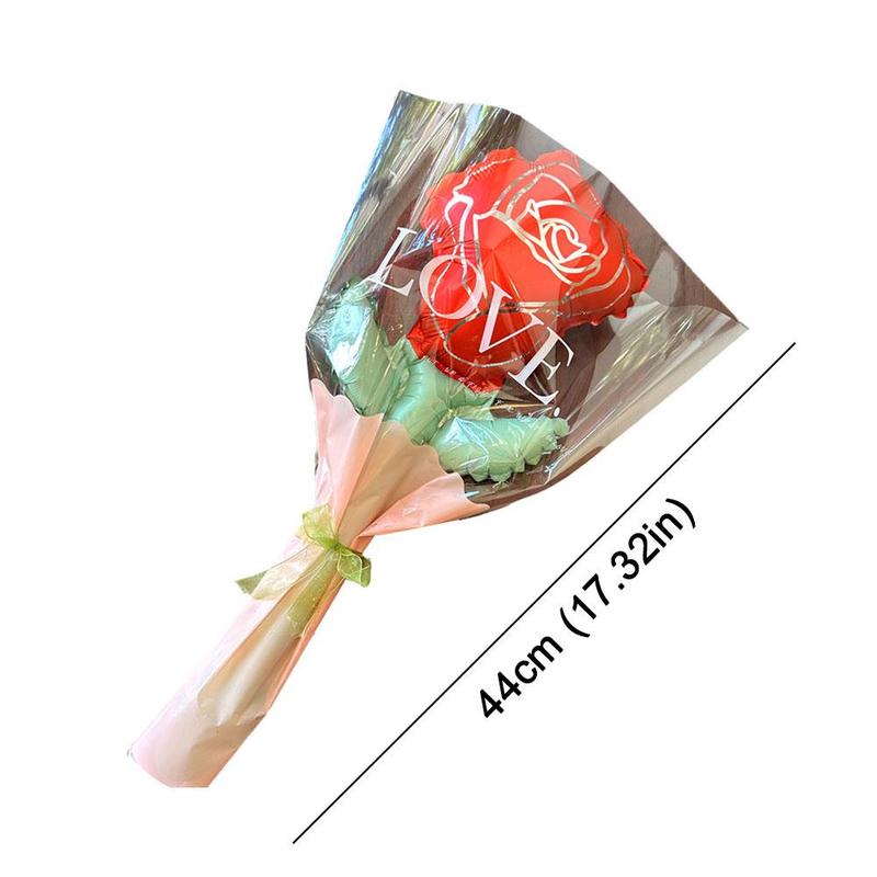 Product Introduction of Sejambak Mawar Pegang Tangan, Belon Filem Aluminium, Hiasan Sejambak Hari Jadi, U4E7 20