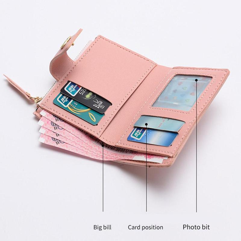 Product Introduction of Trendy Women's Multi Card Zero Wallet Zipper Card Bag A7H0 O4W0 30