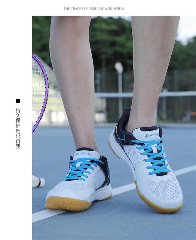 Product Introduction of Kasut Badminton untuk Lelaki, Profesional, Bernafas, Kasut Tenis, Kasut Lari, Sneakers Tendon Lembu, Anti Gelincir, Kasut Latihan, Sesuai untuk Sukan Pasangan 33
