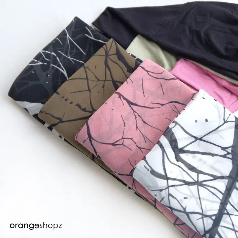 Hijab Hana Segitiga Instan Inner Motif  Cerutty Premium 2