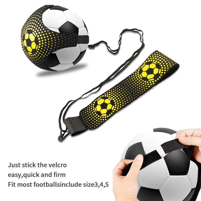Product Introduction of Adjustable Football Kicking Training Belt, 1 Count Portable Football Practice Equipment for Beginners, Football Training Equipment for Indoor Outdoor Use 4