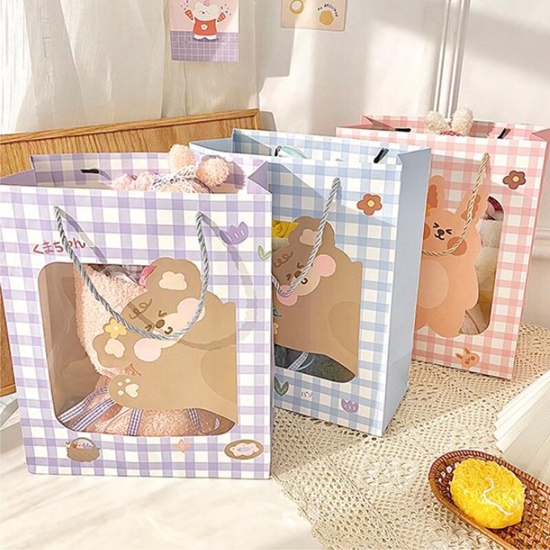 Buket Boneka Kado Paket Paper Bag Lampu Tumblr 4