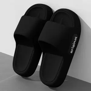Sandal Pria Dewasa Sol Karet Tebal Fashion Kasual Keren Pria Luar Ruangan Anti-slip