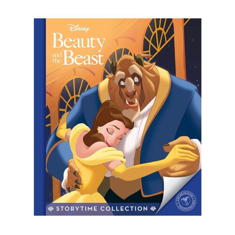 100% Quality Beauty & The Beast Disney Storytime English Story Book Padded For Children 72 Pages 0